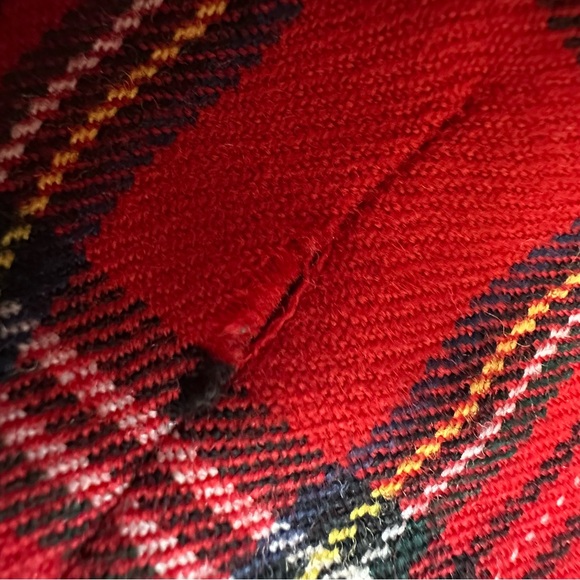 Vintage 90s Tartan Plaid Parisian Signature Womens Vest Size 12 Wool - Picture 9 of 10